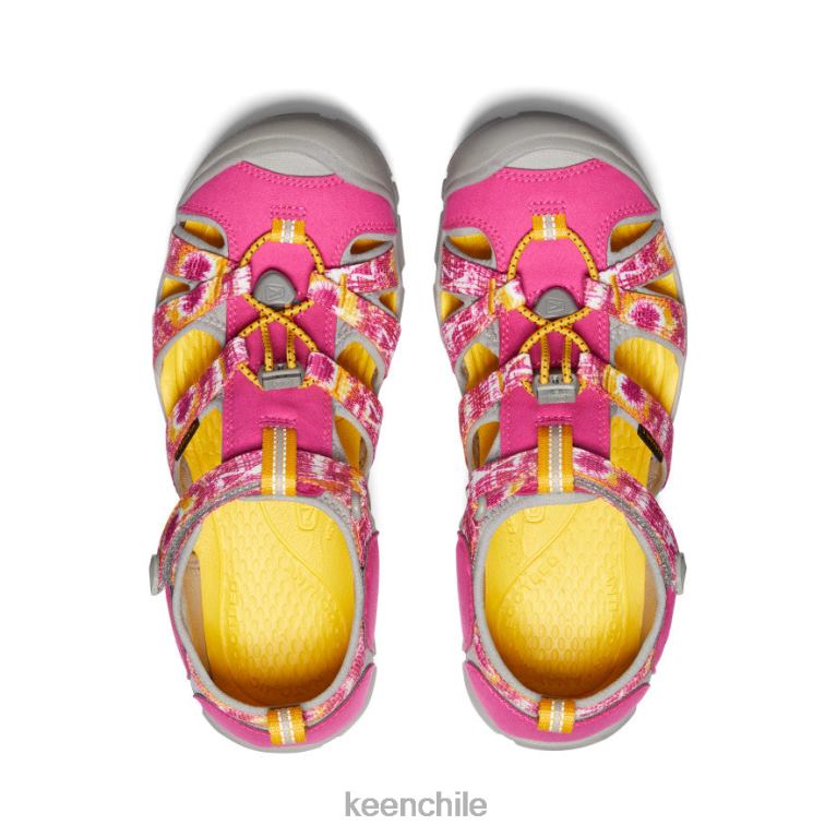 calzado KEEN seacamp ii cnx multicolor/amarillo niños grandes J4XN6793 - Image 4