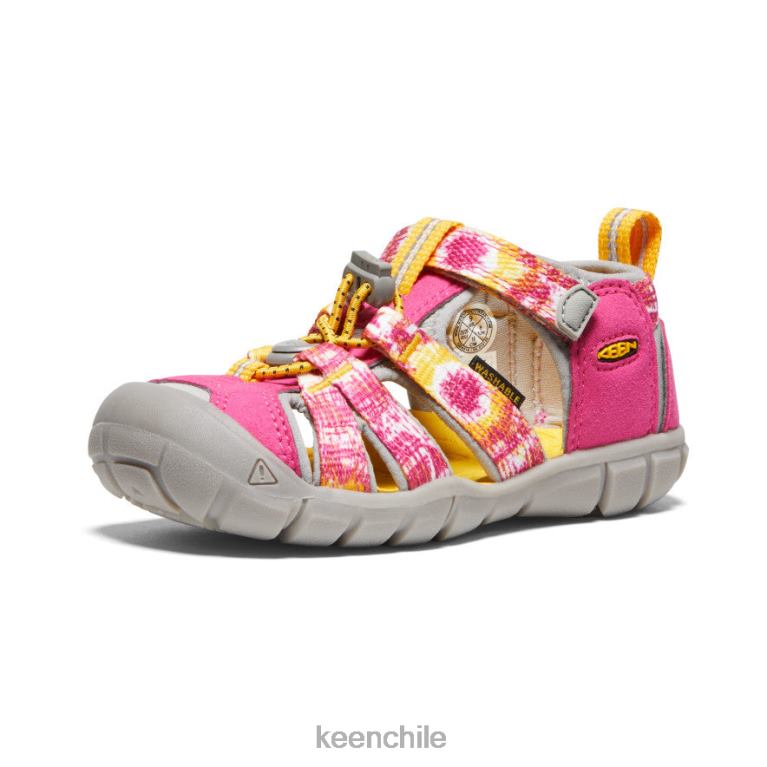 calzado KEEN seacamp ii cnx multicolor/amarillo pequeños niños J4XN6853 - Image 3