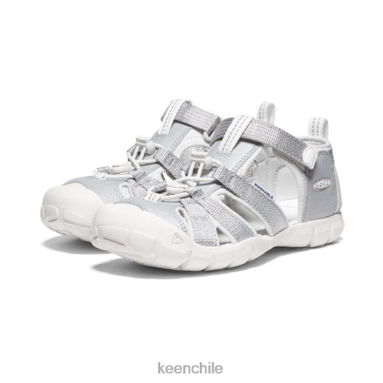 calzado KEEN seacamp ii cnx plata/blanco estrella niños grandes J4XN6798 - Image 2