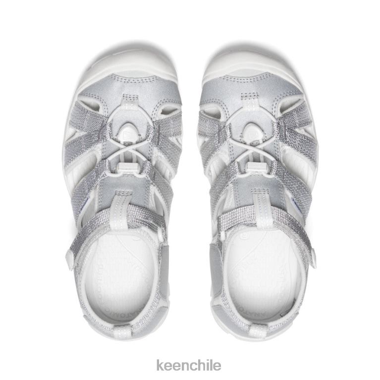 calzado KEEN seacamp ii cnx plata/blanco estrella niños grandes J4XN6798 - Image 4
