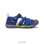 calzado KEEN seacamp ii cnx profundidades azules/chartreuse niños grandes J4XN6786