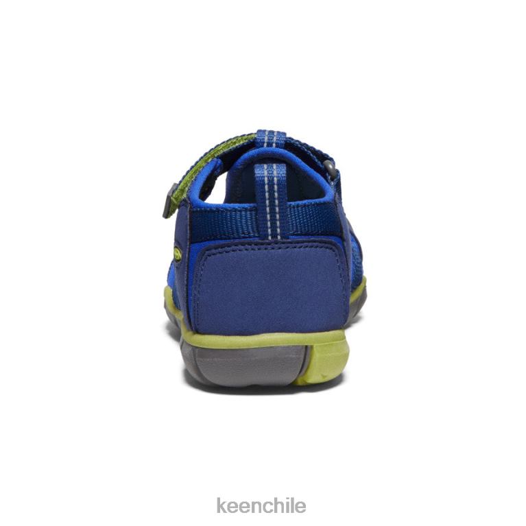 calzado KEEN seacamp ii cnx profundidades azules/chartreuse niños grandes J4XN6786 - Image 5