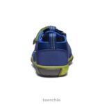 calzado KEEN seacamp ii cnx profundidades azules/chartreuse pequeños niños J4XN6846 - Image 5