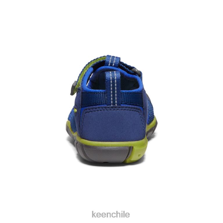 calzado KEEN seacamp ii cnx profundidades azules/chartreuse pequeños niños J4XN6846 - Image 5