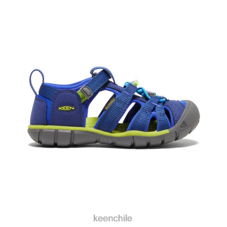 calzado_keen_seacamp_ii_cnx_profundidades_azules_chartreuse_pequenos_ninos_j4xn6846.jpg calzado KEEN seacamp ii cnx profundidades azules/chartreuse pequeños niños J4XN6846 - Image 1