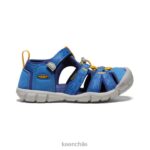 calzado KEEN seacamp ii cnx profundidades brillantes de cobalto/azul niños grandes J4XN6805