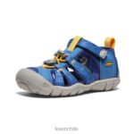 calzado KEEN seacamp ii cnx profundidades brillantes de cobalto/azul pequeños niños J4XN6850 - Image 3