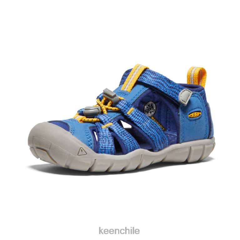 calzado KEEN seacamp ii cnx profundidades brillantes de cobalto/azul pequeños niños J4XN6850 - Image 3