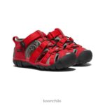 calzado KEEN seacamp ii cnx rojo carreras/gárgola niños pequeños J4XN6824 - Image 2
