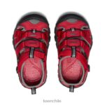 calzado KEEN seacamp ii cnx rojo carreras/gárgola niños pequeños J4XN6824 - Image 4