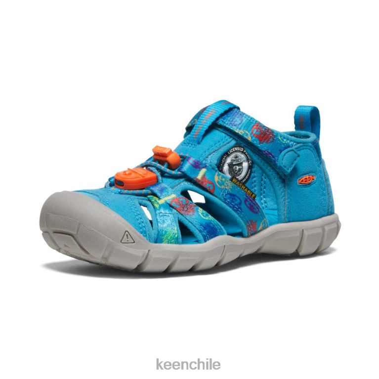 calzado KEEN seacamp ii cnx x oso ahumado oso ahumado/azul fiordo pequeños niños J4XN6858 - Image 3