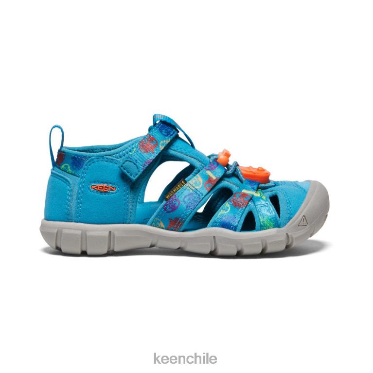 calzado KEEN seacamp ii cnx x oso ahumado oso ahumado/azul fiordo pequeños niños J4XN6858 - Image 1