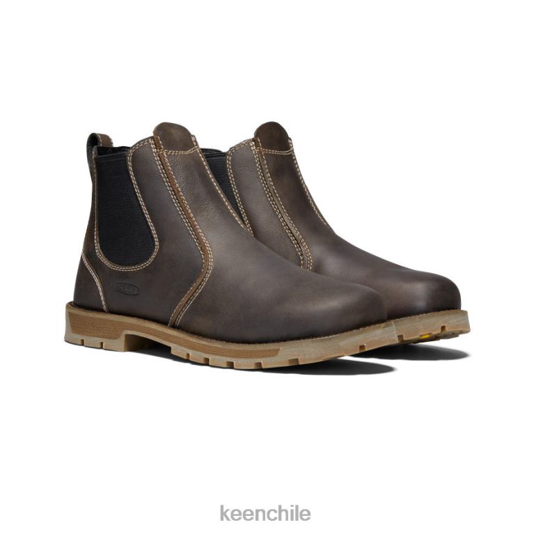 calzado KEEN seattle romeo (dedo blando) marrón cascada/negro hombres J4XN6306 - Image 2