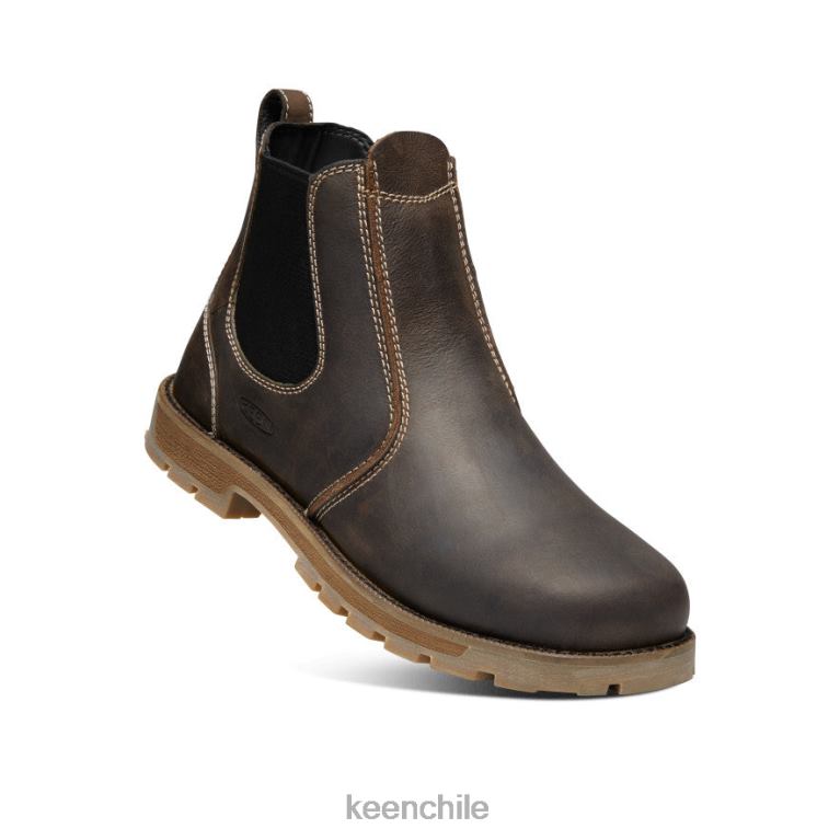 calzado KEEN seattle romeo (dedo blando) marrón cascada/negro hombres J4XN6306 - Image 3