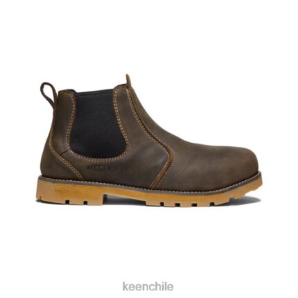 calzado KEEN seattle romeo (puntera de aluminio) marrón cascada/goma hombres J4XN6200