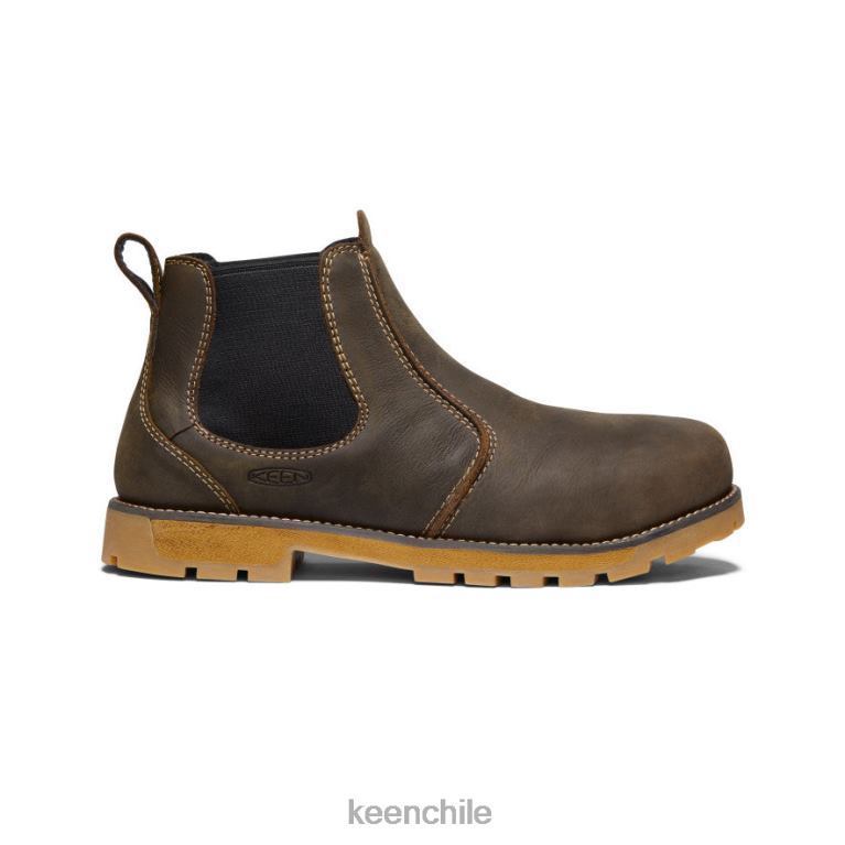 calzado KEEN seattle romeo (puntera de aluminio) marrón cascada/goma hombres J4XN6200 - Image 1
