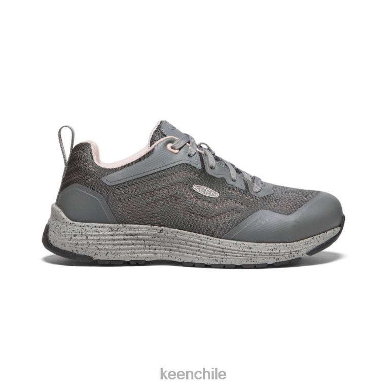 calzado KEEN sparta 2 (puntera de aluminio) Látigo gris acero/melocotón mujer J4XN6460 - Image 1
