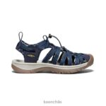 calzado KEEN susurro azul marino/abedul mujer J4XN6525