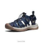 calzado KEEN susurro azul marino/abedul mujer J4XN6525 - Image 3