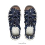 calzado KEEN susurro azul marino/abedul mujer J4XN6525 - Image 4