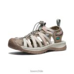 calzado KEEN susurro gris topo/coral mujer J4XN6522 - Image 3