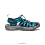 calzado KEEN susurro musgo marino/teñido anudado mujer J4XN6528
