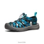 calzado KEEN susurro musgo marino/teñido anudado mujer J4XN6528 - Image 3