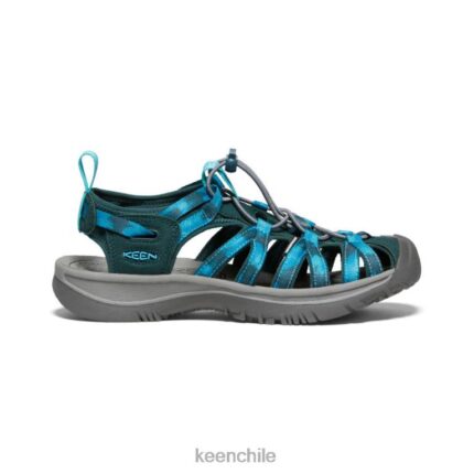 calzado KEEN susurro musgo marino/teñido anudado mujer J4XN6528
