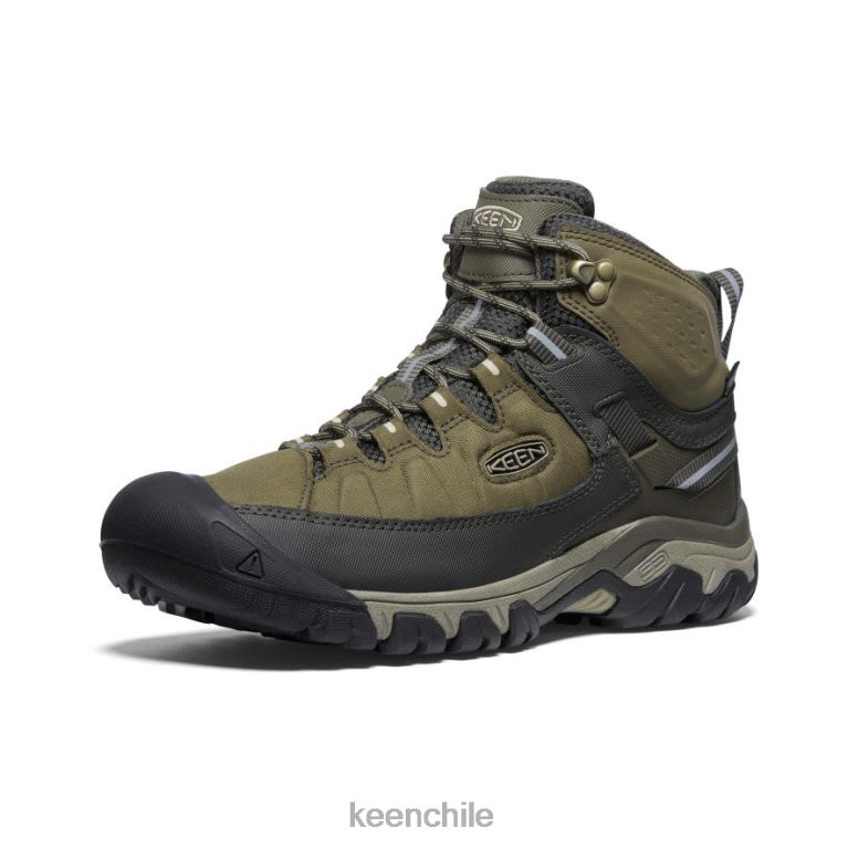 calzado KEEN targhee exp impermeable medio oliva oscuro/taupe plaza hombres J4XN669 - Image 3
