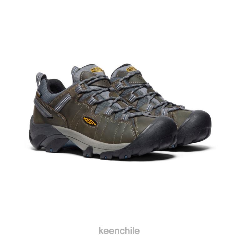 calzado KEEN targhee ii impermeable gárgola/azul marino medianoche hombres J4XN6205 - Image 2