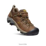calzado KEEN targhee ii impermeable marrón cascada/amarillo dorado hombres J4XN6206 - Image 3
