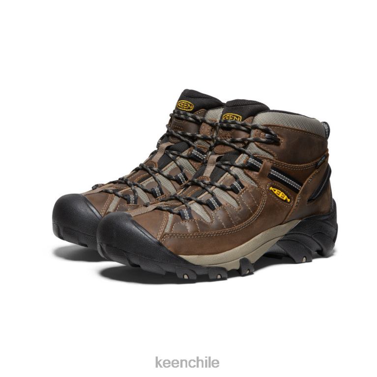 calzado KEEN targhee ii impermeable medio ancho shitake/atigrado hombres J4XN6248 - Image 2