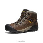 calzado KEEN targhee ii impermeable medio ancho shitake/atigrado hombres J4XN6248 - Image 3