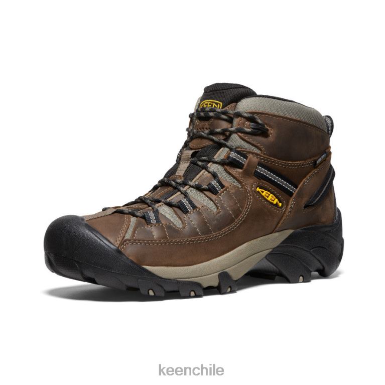 calzado KEEN targhee ii impermeable medio ancho shitake/atigrado hombres J4XN6248 - Image 3