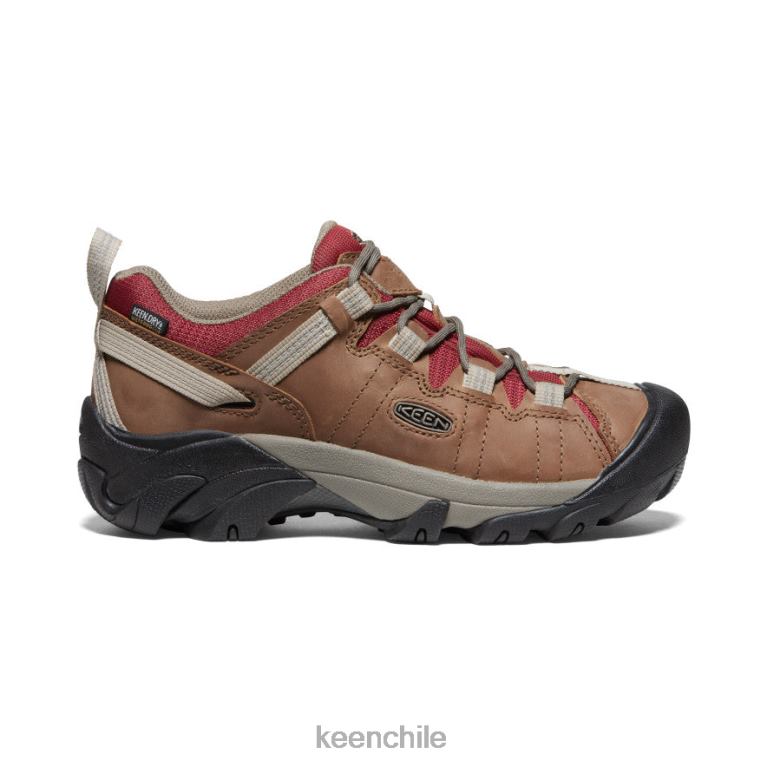 calzado_keen_targhee_ii_impermeable_safari_merlot_mujer_j4xn6543.jpg calzado KEEN targhee ii impermeable safari/merlot mujer J4XN6543 - Image 1