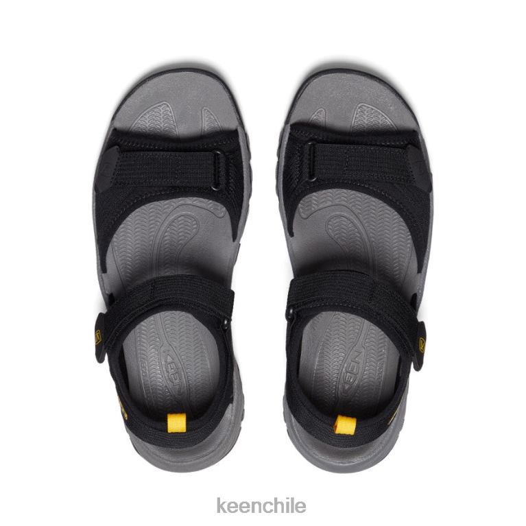 calzado KEEN targhee iii con punta abierta h2 amarillo negro hombres J4XN6318 - Image 4