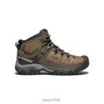 calzado KEEN targhee iii impermeable medio cuerda elástica/negro hombres J4XN6229