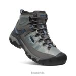 calzado KEEN targhee iii impermeable medio llovizna/capitanes azul hombres J4XN6228 - Image 3