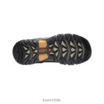 calzado KEEN targhee iii impermeable medio negro oliva/marrón dorado hombres J4XN6230 - Image 4