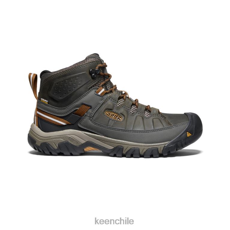 calzado KEEN targhee iii impermeable medio negro oliva/marrón dorado hombres J4XN6230 - Image 1