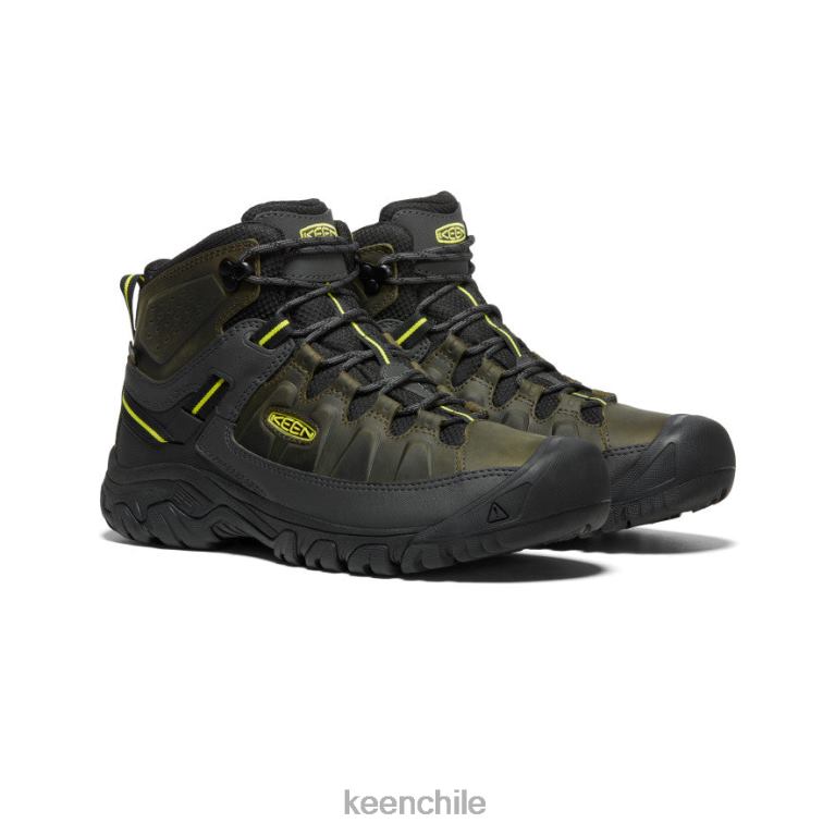 calzado KEEN targhee iii impermeable medio noche del bosque/onagra hombres J4XN6227 - Image 2