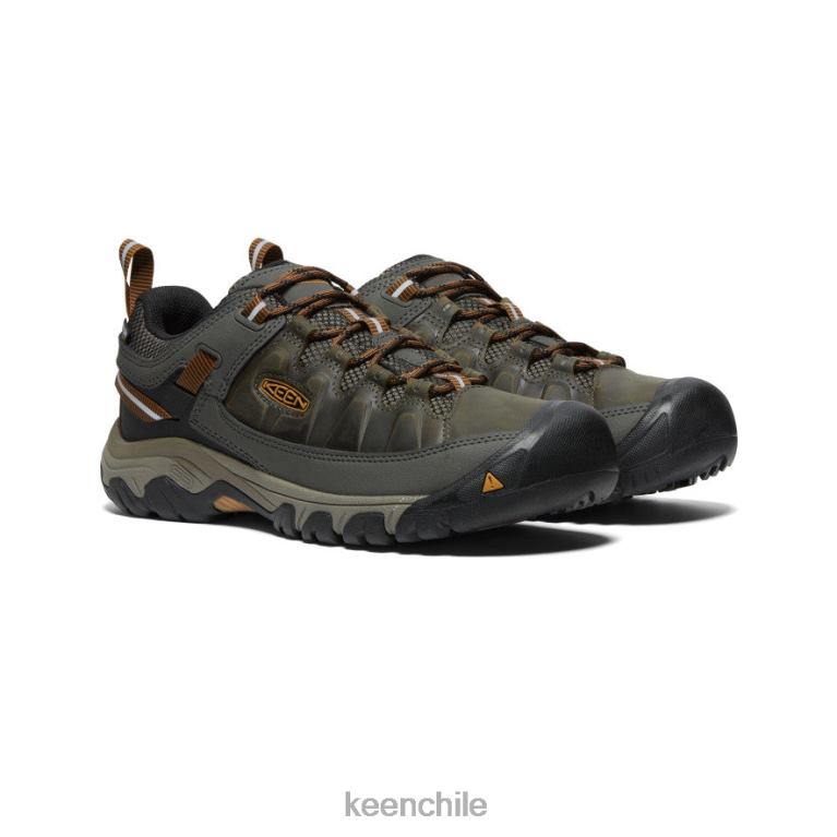 calzado KEEN targhee iii impermeable negro oliva/marrón dorado hombres J4XN6149 - Image 2