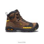 calzado KEEN troya 6" tierra oscura/negro hombres J4XN6255