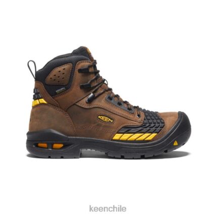 calzado KEEN troya 6" tierra oscura/negro hombres J4XN6255