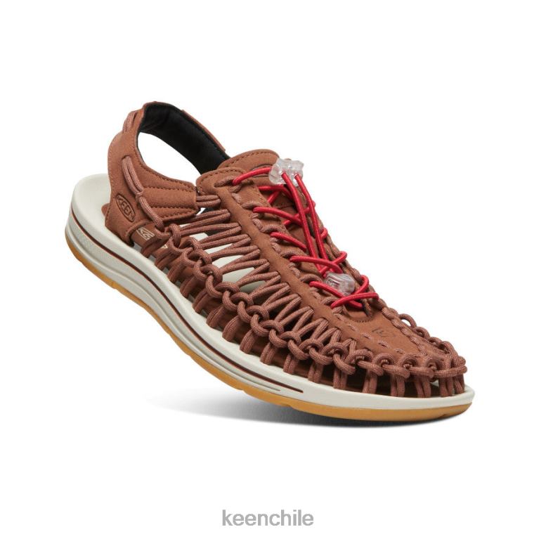 calzado KEEN uneek caparazón de tortuga/alfombra roja hombres J4XN6126 - Image 3