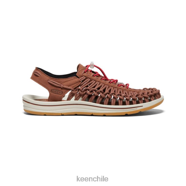 calzado KEEN uneek caparazón de tortuga/alfombra roja hombres J4XN6126 - Image 1