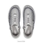 calzado KEEN uneek gris acero/llovizna hombres J4XN6116 - Image 4