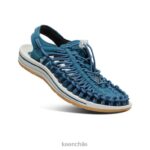 calzado KEEN uneek iris azul legión/negro mujer J4XN6519 - Image 3