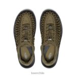 calzado KEEN uneek oliva oscuro/negro hombres J4XN6113 - Image 4