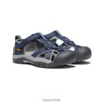 calzado KEEN venecia h2 azul marino/gris niños grandes J4XN6965 - Image 2